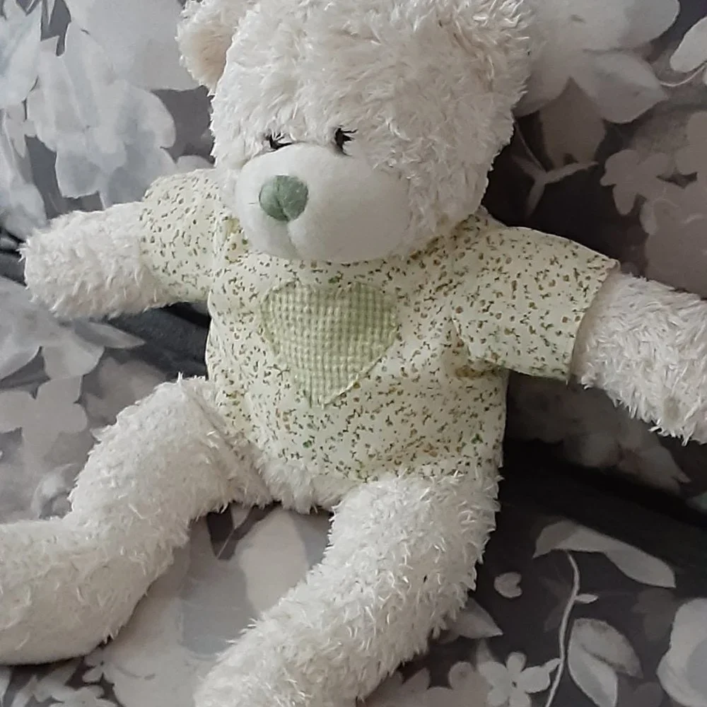 Soft & Fluffy loveable Teddy Bear with Heart T- shirt